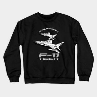 F11 Tiger Supersonic Jet Fighter Crewneck Sweatshirt